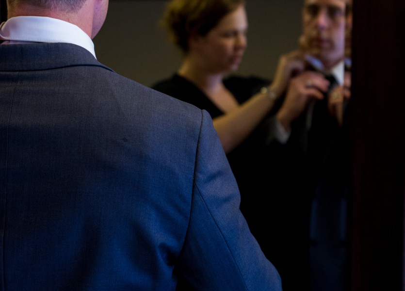 Getting Ready - Adrian Tamblin Photography - Gloria Ferrer Vineyard and Caves