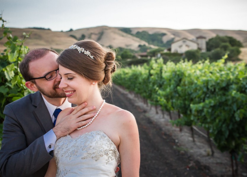 Kelly and Doug - Adrian Tamblin Photography - Gloria Ferrer Vineyard and Caves