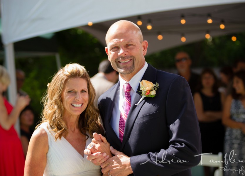 Newly married - Cathy and Mike Halvorsen